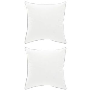 vidaXL Pol&scaron;t&aacute;ř 2 ks 60 x 60 cm Australsk&aacute; vlna B&iacute;l&aacute;