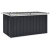 vidaXL Zahradn&iacute; &uacute;ložn&yacute; box antracitov&yacute; 129 x 67 x 65 cm