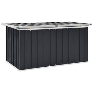 vidaXL Zahradn&iacute; &uacute;ložn&yacute; box antracitov&yacute; 129 x 67 x 65 cm