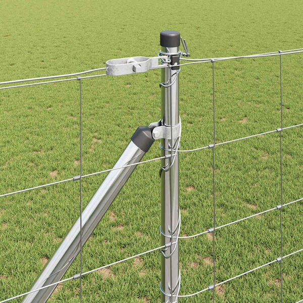 vidaXL Plotov&yacute; sloupek. Pozinkovan&yacute; 25 x 1,2 m Ocel