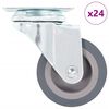 vidaXL 24 ks otočn&aacute; kolečka 50 mm