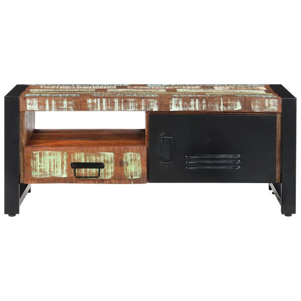 vidaXL Konferenční stolek 100 x 50 x 41 cm masivní recyklované dřevo