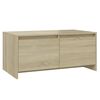 vidaXL Konferenčn&iacute; stolek dub sonoma 90x50x41,5 cm kompozitn&iacute; dřevo