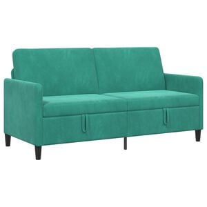 vidaXL Sofa s &uacute;ložn&yacute;m prostorem Tyrkysov&aacute; 172 x 78 x 87 cm Polyester