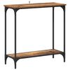 vidaXL Konzolov&yacute; stolek Star&eacute; dřevo 75 x 30.5 x 75 cm Kompozitn&iacute; dřevo