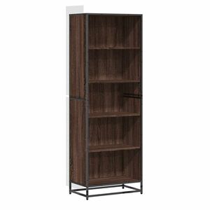 vidaXL Knihovna hněd&yacute; dub 60 x 35 x 170,5 cm kompozitn&iacute; dřevo