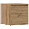 vidaXL &Uacute;ložn&yacute; box se z&aacute;suvkou dub artisan 40,5x40x40 cm kompozit