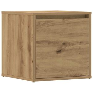vidaXL &Uacute;ložn&yacute; box se z&aacute;suvkou dub artisan 40,5x40x40 cm kompozit