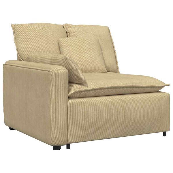 vidaXL Modul&aacute;rn&iacute; pohovka s pol&scaron;t&aacute;ři &scaron;edozelen&aacute;