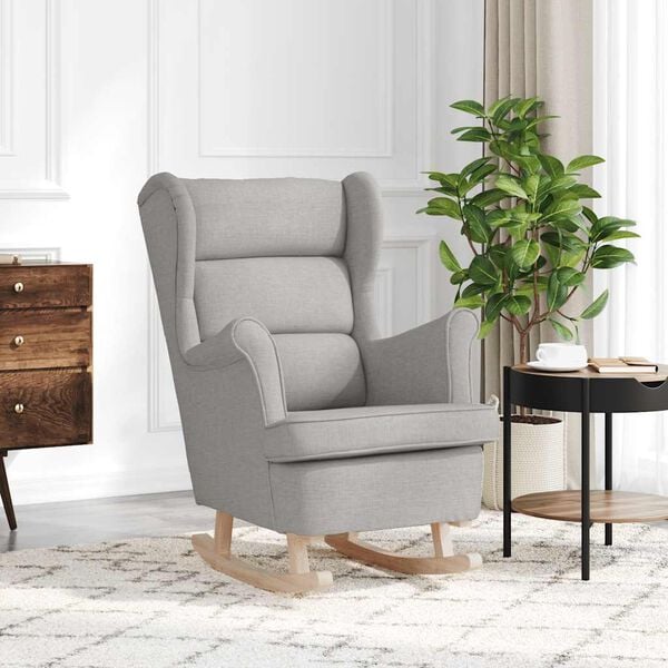 vidaXL Houpac&iacute; křeslo obl&aacute;čkově &scaron;ed&eacute; 74 x 90 x 102 cm textil