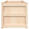 vidaXL Zahradní truhlík 90 x 50 x 50 cm masivní borové dřevo