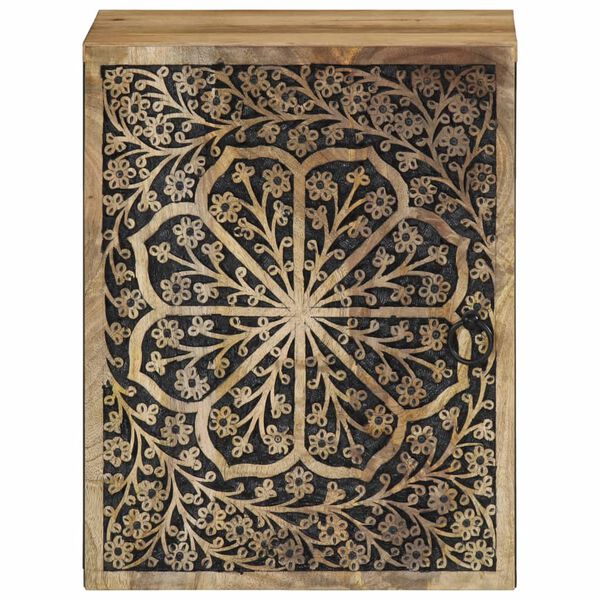 vidaXL Koupelnová nástěnná skříňka 38 x 33 x 48 cm masivní mangovník