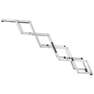 TRIXIE 4stupňové skládací schody pro domácí mazlíčky 160x70 cm hliník
