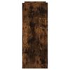 vidaXL Konzolový stolek kouřový dub 100 x 35 x 90 cm kompozitní dřevo