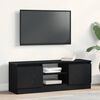 vidaXL TV skříňka Černý dub 102x30x36 cm Dřevěná konstrukce