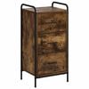 vidaXL Serv&iacute;rovac&iacute; skř&iacute;ň Kouřov&yacute; dub 97 x 33 x 81 cm Kompozitn&iacute; dřevo