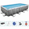 Bestway Baz&eacute;n Power Steel s př&iacute;slu&scaron;enstv&iacute;m obd&eacute;ln&iacute;kov&yacute; 549x274x122 cm