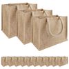 vidaXL Bra&scaron;ny z juty 50 Př&iacute;rodn&iacute; 26 x 22 x 14 cm 100% juta Tossa