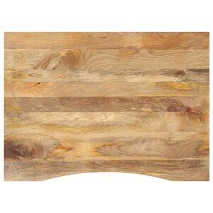 vidaXL Stoln&iacute; deska s v&yacute;řezem 110x80x2,5 cm masivn&iacute; hrub&yacute; mangovn&iacute;k