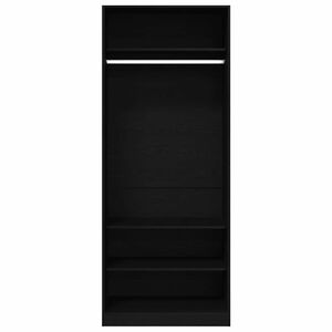 vidaXL &Scaron;atn&iacute; skř&iacute;ň Artisanov&yacute; dub 80 x 50 x 200 cm kompozitn&iacute; dřevo