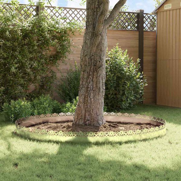 vidaXL Obrubn&iacute;ky tr&aacute;vn&iacute;ku 30 pcs Stř&iacute;brn&aacute; 103 x 0,05 x 22 cm