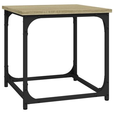 vidaXL Odkládací stolek dub sonoma 40 x 40 x 40 cm kompozitní dřevo