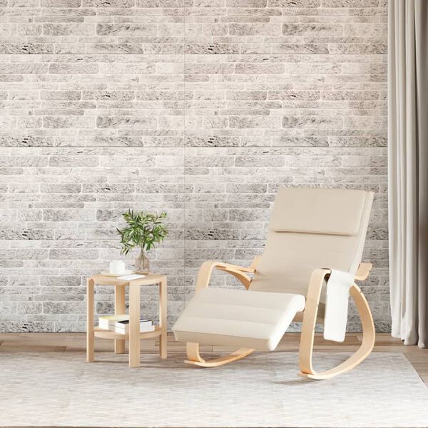 vidaXL 3D nástěnné panely 10 ks světle šedé 100 x 50 cm EPS