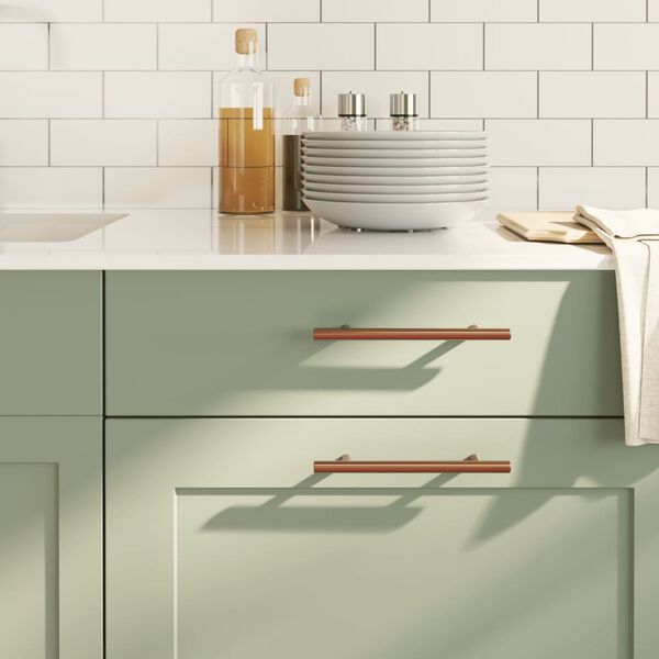 vidaXL N&aacute;bytkov&eacute; &uacute;chytky 20 ks bronzov&eacute; 128 mm nerezov&aacute; ocel