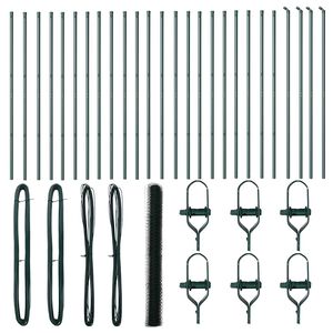 vidaXL Plotov&yacute; sloupek. Zelen&aacute;