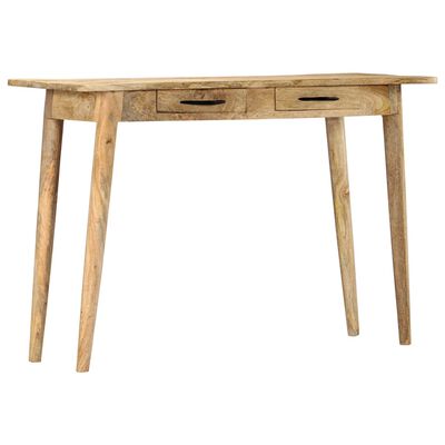 vidaXL Konzolový stolek 115 x 40 x 75 cm masivní hrubý mangovník