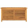 vidaXL Zahradn&iacute; &uacute;ložn&yacute; box s vložkou 114 x 50 x 58 cm masivn&iacute; teak