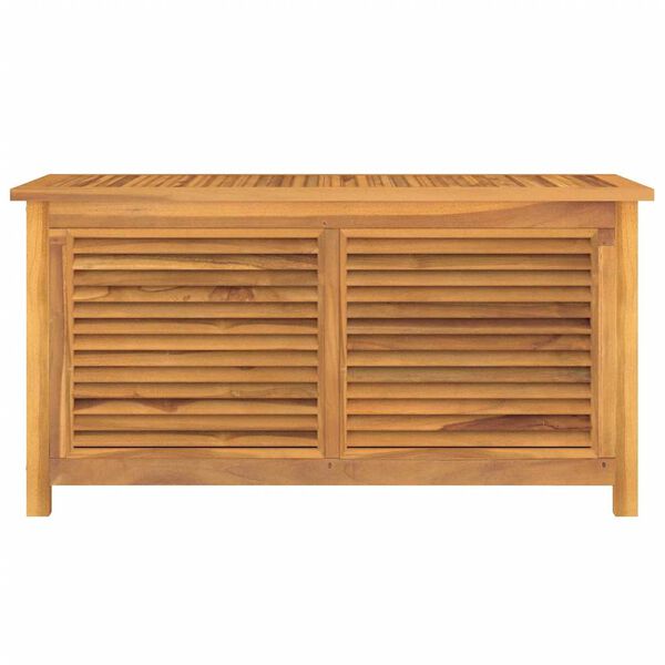vidaXL Zahradn&iacute; &uacute;ložn&yacute; box s vložkou 114 x 50 x 58 cm masivn&iacute; teak