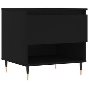 vidaXL Konferenčn&iacute; stolek čern&yacute; 50 x 46 x 50 cm kompozitn&iacute; dřevo