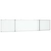 vidaXL Magnetick&aacute; tabule rozkl&aacute;dac&iacute; 200 x 40 x 1,7 cm hlin&iacute;k
