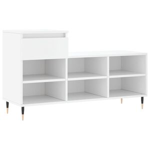 vidaXL Botn&iacute;k b&iacute;l&yacute; 102x36x60 cm kompozitn&iacute; dřevo