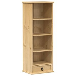 vidaXL Skř&iacute;ňka na CD Corona 40 x 30 x 110 cm masivn&iacute; borov&eacute; dřevo