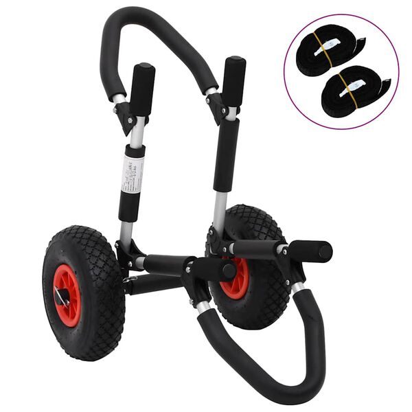 vidaXL SUP voz&iacute;k pro surfovac&iacute; prkno skl&aacute;dac&iacute; 45 kg hlin&iacute;k