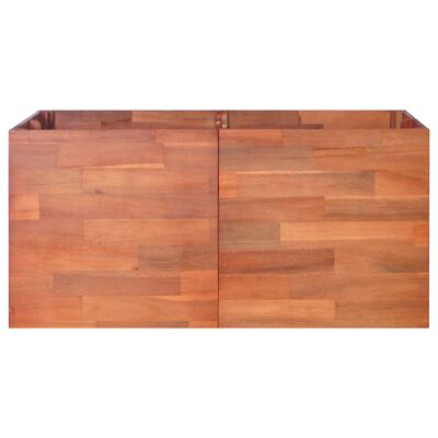 vidaXL Vyvýšený záhon akáciové dřevo 100 x 100 x 50 cm