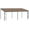 vidaXL Alt&aacute;n ke zdi 6 x 3 m taupe textil