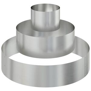 vidaXL Zahradn&iacute; pěstebn&iacute;k Stř&iacute;brn&aacute; 90 x 90 x 20 cm Pozinkovan&aacute; ocel