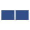 vidaXL Zatahovac&iacute; bočn&iacute; mark&yacute;za / z&aacute;stěna modr&aacute; 120 x 1000 cm