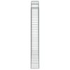 vidaXL Klenut&eacute; gabionov&eacute; ko&scaron;e 4 ks 200x30x220/240cm pozinkovan&eacute; železo