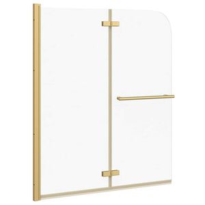 vidaXL Skl&aacute;dac&iacute; sprchov&yacute; kout se 2 panely ESG 120 x 140 cm