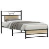 vidaXL R&aacute;m postele bez matrace dub sonoma 90 x 200 cm kompozitn&iacute; dřevo