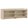 vidaXL Televizn&iacute; skř&iacute;ň 135 x 33 x 47 cm Dub sonoma Kompozitn&iacute; dřevo