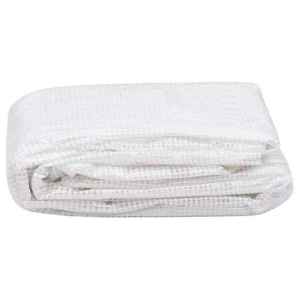 vidaXL N&aacute;hradn&iacute; plachta na sklen&iacute;k (18 m&sup2;) 3 x 6 x 2 m průhledn&aacute;