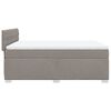 vidaXL Box spring postel s matrac&iacute; taupe 140x200 cm textil