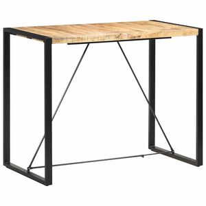 vidaXL Barov&yacute; stůl 140 x 70 x 110 cm masivn&iacute; mangovn&iacute;kov&eacute; dřevo