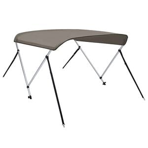 vidaXL Bimini stř&iacute;&scaron;ka se 2 oblouky &scaron;ed&aacute; 150x120x110 cm