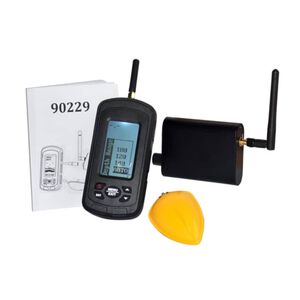 vidaXL Sonar pro ryby čern&yacute;